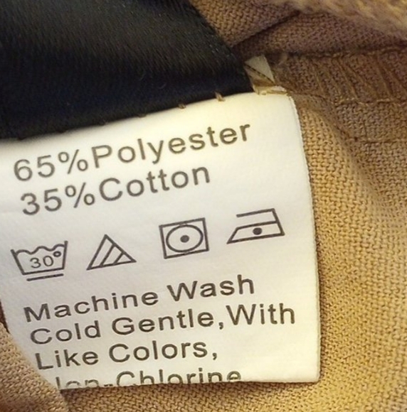 NWOT Large Elegant Beige Flutter Tiered Sleeve Dress - Picture 5 of 6